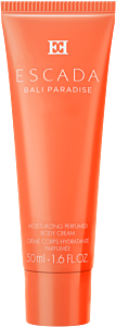 Gratiszugabe Escada Bali Paradise Body Cream (50 ml) online kaufen auf parfuemerie.de ✓ Schnelle, sichere Lieferung ✓ 3 Gratis-Proben ✓ Jetzt shoppen!