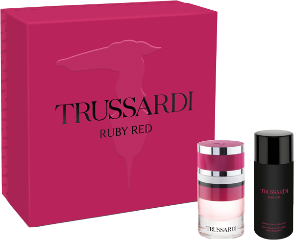 Trussardi Ruby Red Set, 2-teilig H23