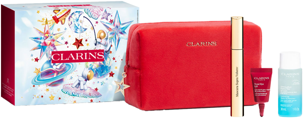 CLARINS Mascara Supra Volume XMas-Set 24, 4-teilig