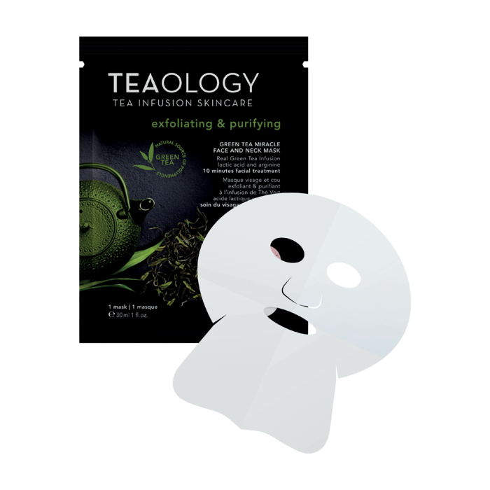 Teaology Green Tea Miracle Face and Neck Mask 30 ml