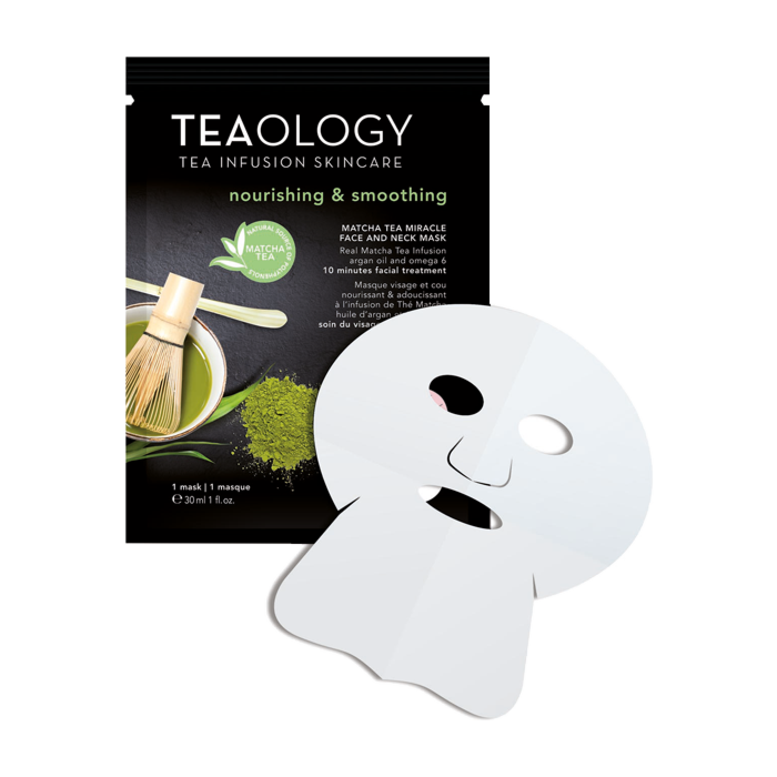 Teaology Matcha Tea Miracle Face and Neck Mask 30 ml