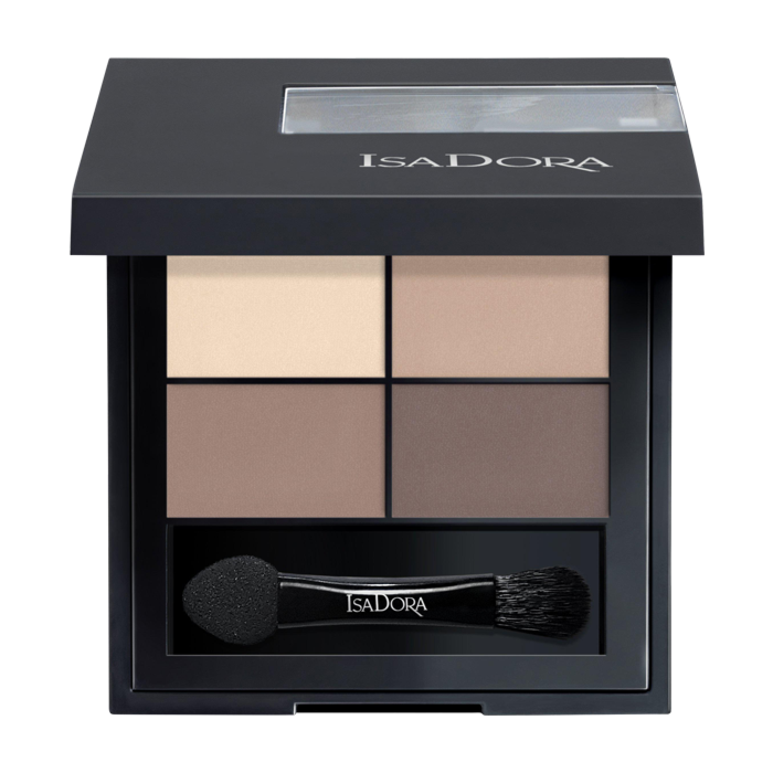 IsaDora Eyeshadow Quartet 3 g, 01 - Muddy Nudes