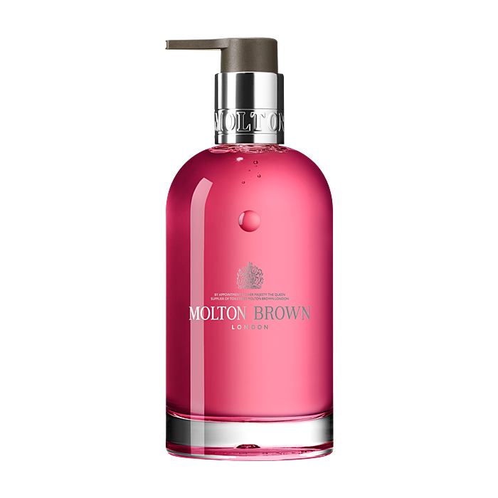 Molton Brown Fiery Pink Pepper Handseife in Glasflasche 200 ml
