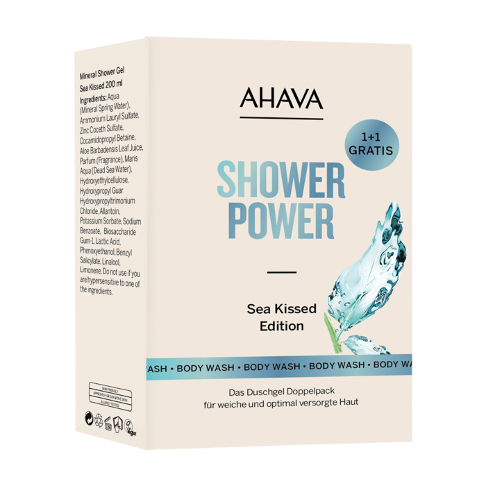 Ahava Deadsea Water Mineral Shower Gel Duo Kit Sea-Kissed 2-teilig 2 Artikel im Set
