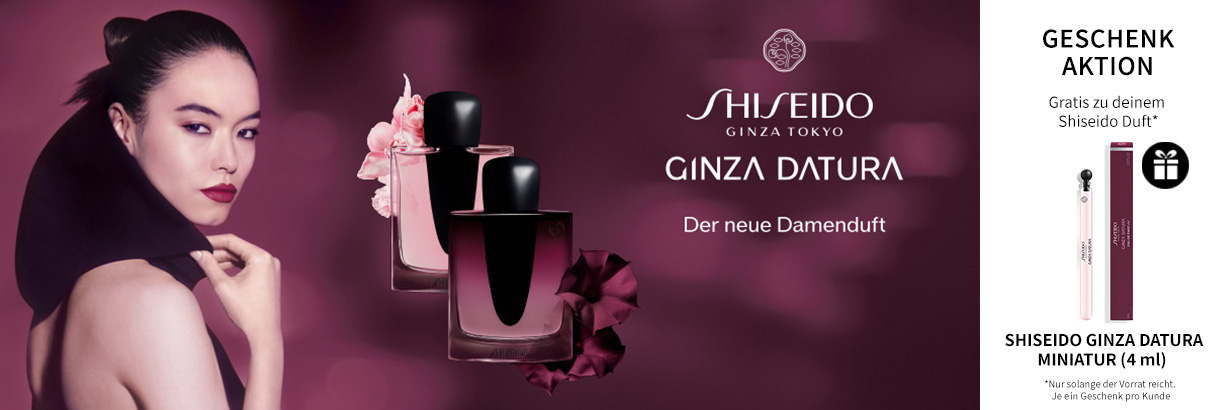 Der neue Duft von Shiseido - Ginza Datura