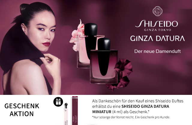 Der neue Duft von Shiseido - Ginza Datura